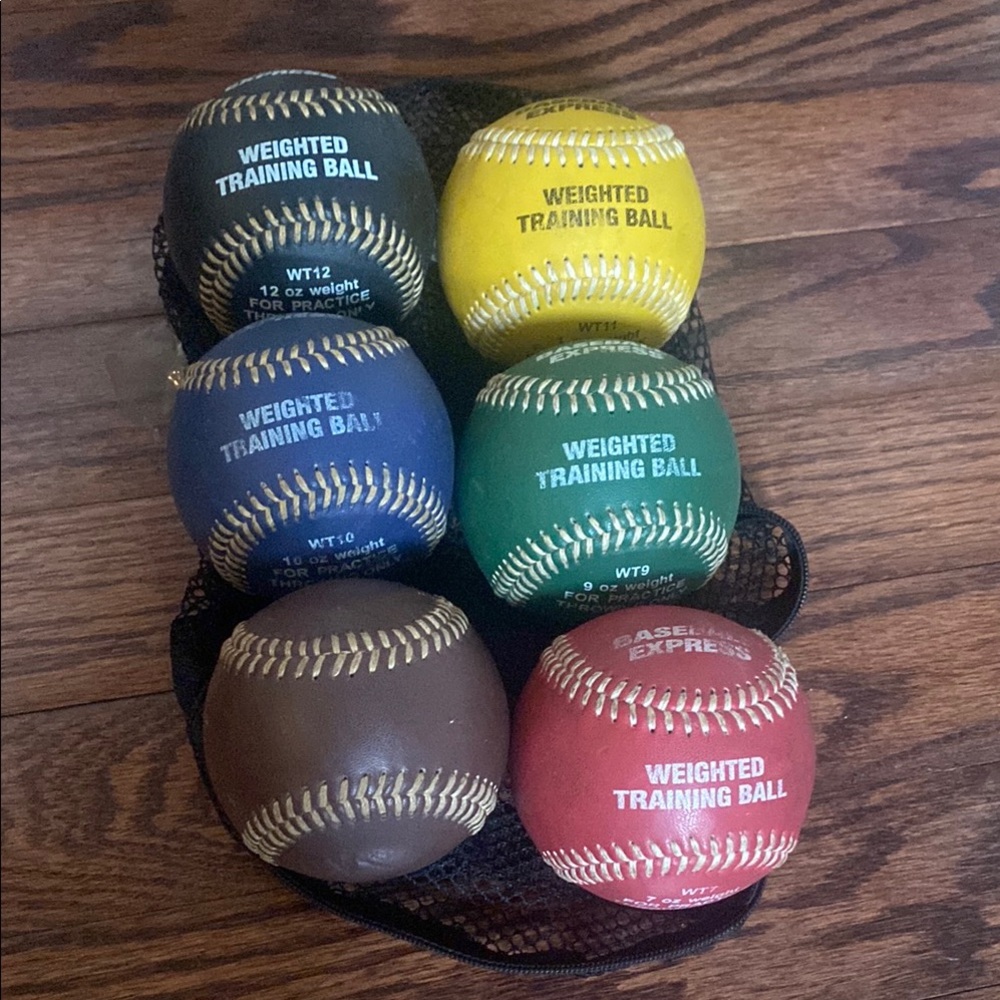 Weighted Training Baseball Set